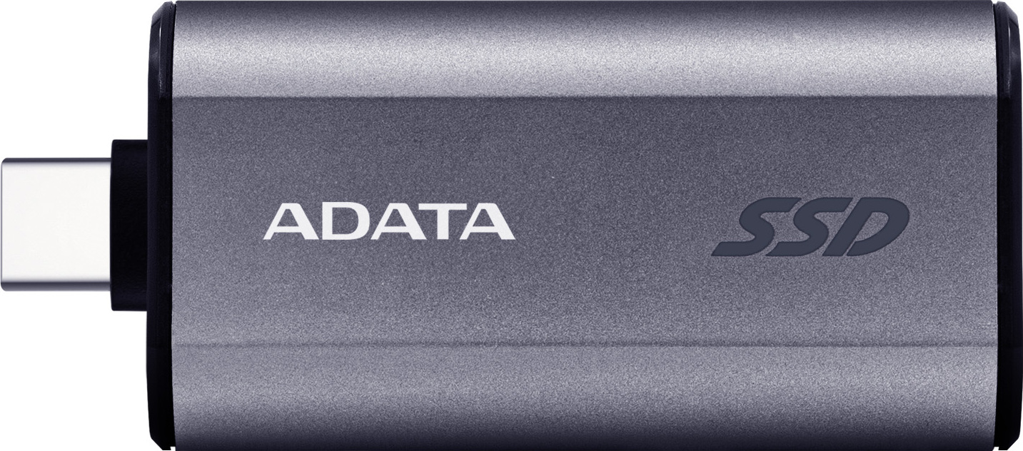 A-Data ADATA External SSD 500GB SC750, USB-C 3.2 Gen2, Černá