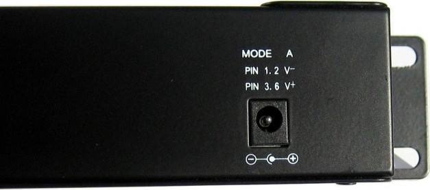 OEM POE Gigabitový Patch panel Cat5 19" 12port 1U