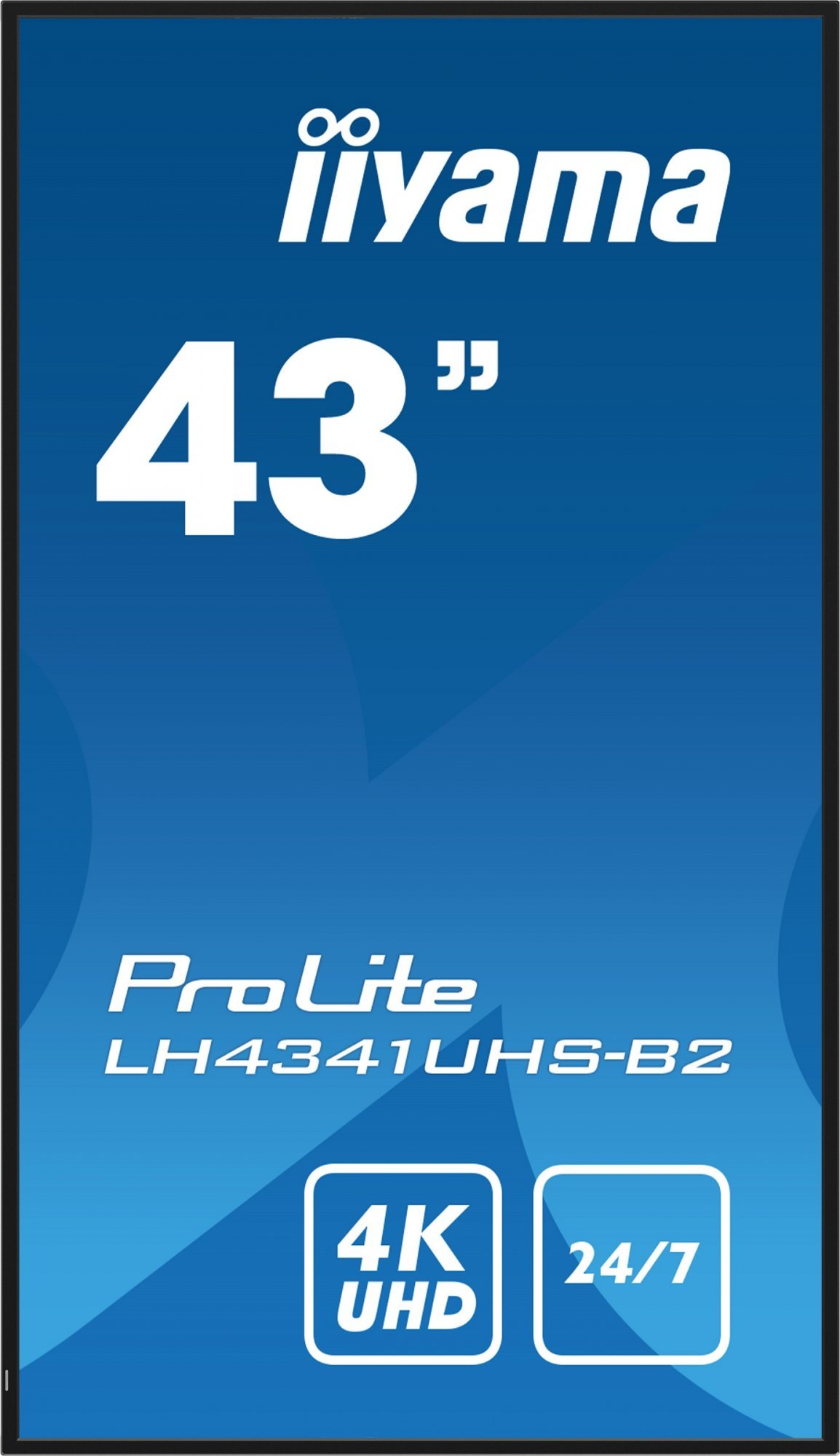 iiyama ProLite LFDs, 109,2 cm (43''), 4K, USB, kit, black