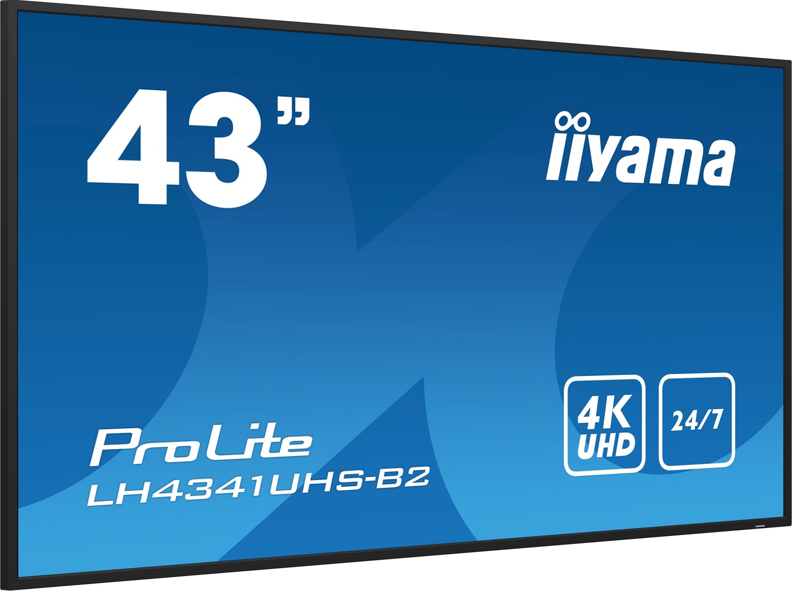 iiyama ProLite LFDs, 109,2 cm (43''), 4K, USB, kit, black