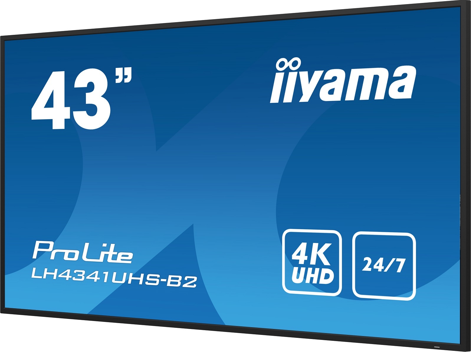 iiyama ProLite LFDs, 109,2 cm (43''), 4K, USB, kit, black