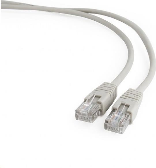 GEMBIRD UTP Cat5e Patch kábel 10 m, sivý