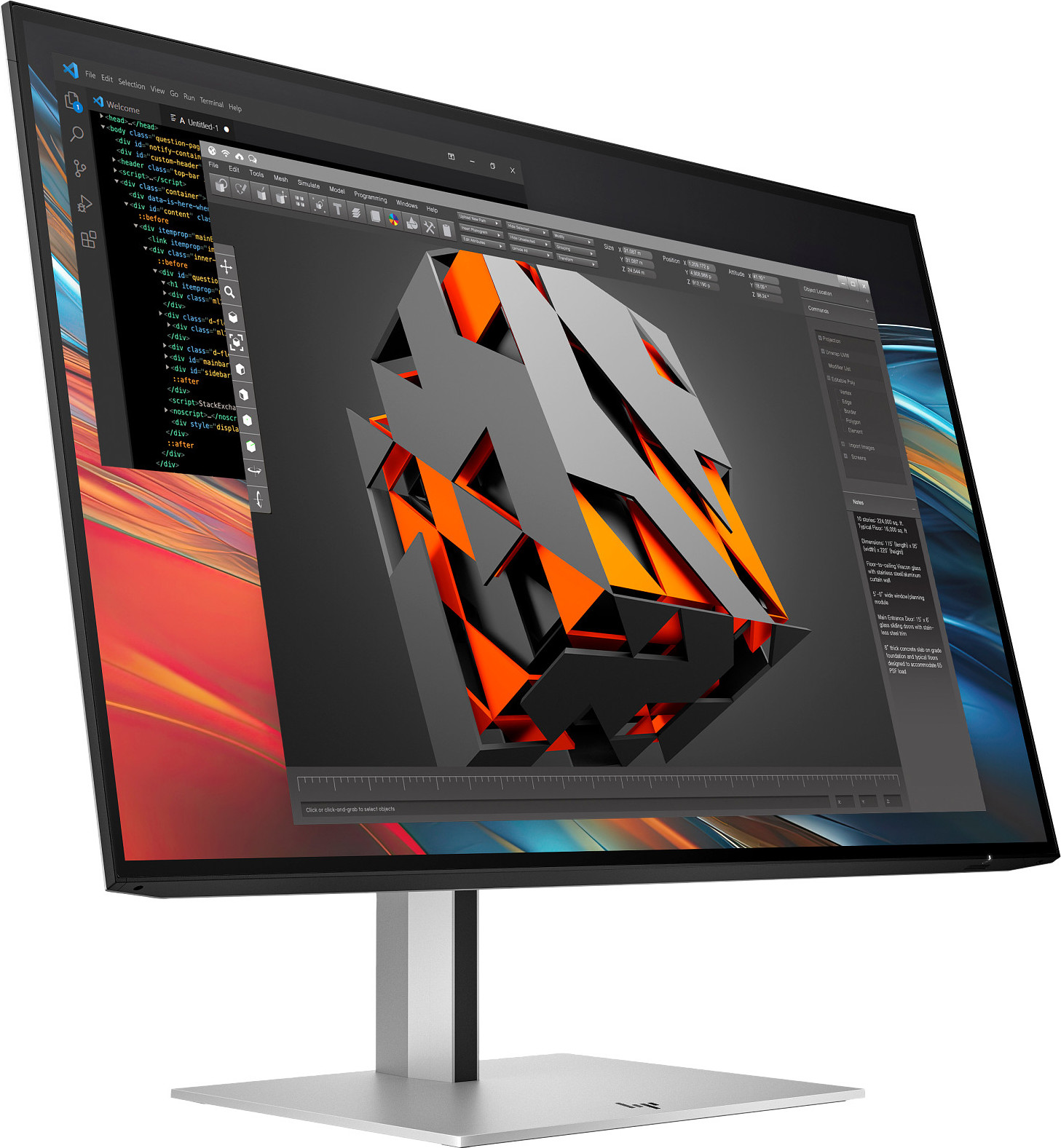 HP Inc. HP LCD 724pn 24" (1920x1200), IPS,16:10,350nits, 5ms,1500:1,DP, HDMI, DP out, 4xUSB3.2)