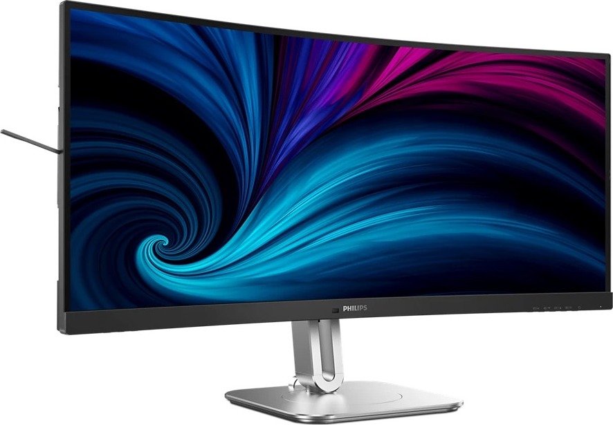 Philips MT VA LED 34" 34B2U5600C/00 - VA panel, 3440x1440, 2xHDMI, DP, USB-C, RJ45, USB 3.2, repro, nast vysky, zakriven