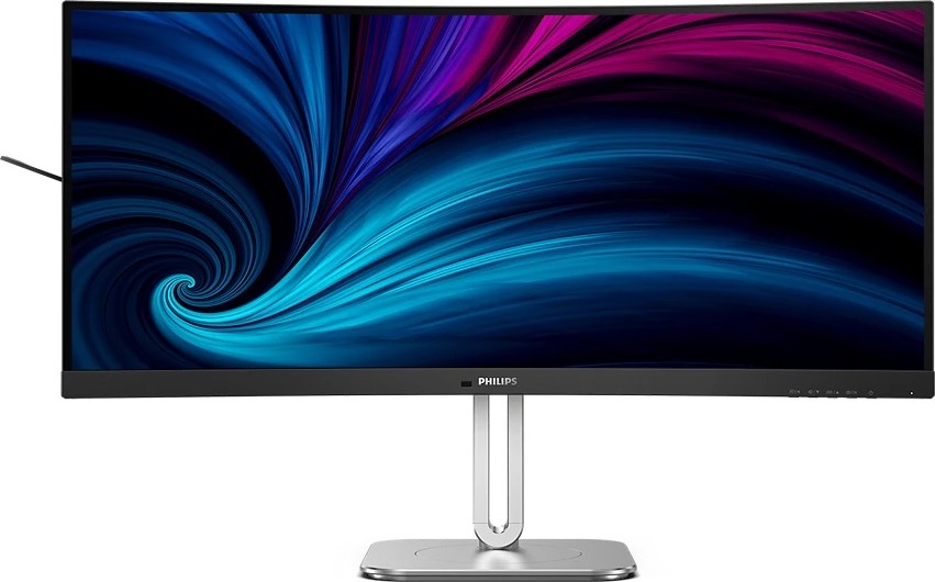 Philips MT VA LED 34" 34B2U5600C/00 - VA panel, 3440x1440, 2xHDMI, DP, USB-C, RJ45, USB 3.2, repro, nast vysky, zakriven