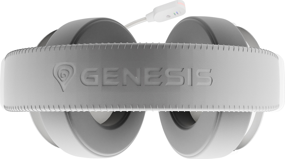 Herní sluchátka s mikrofonem Genesis NEON 764/7.1/USB/Drát/Stand/Bílá