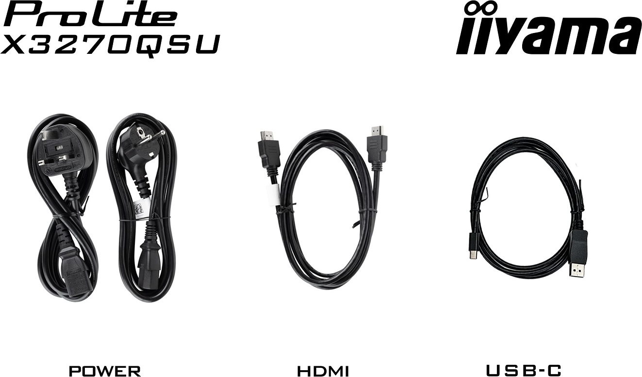 iiyama ProLite/X3270QSU-B1/31,5"/IPS/QHD/100Hz/3ms/Black/3R