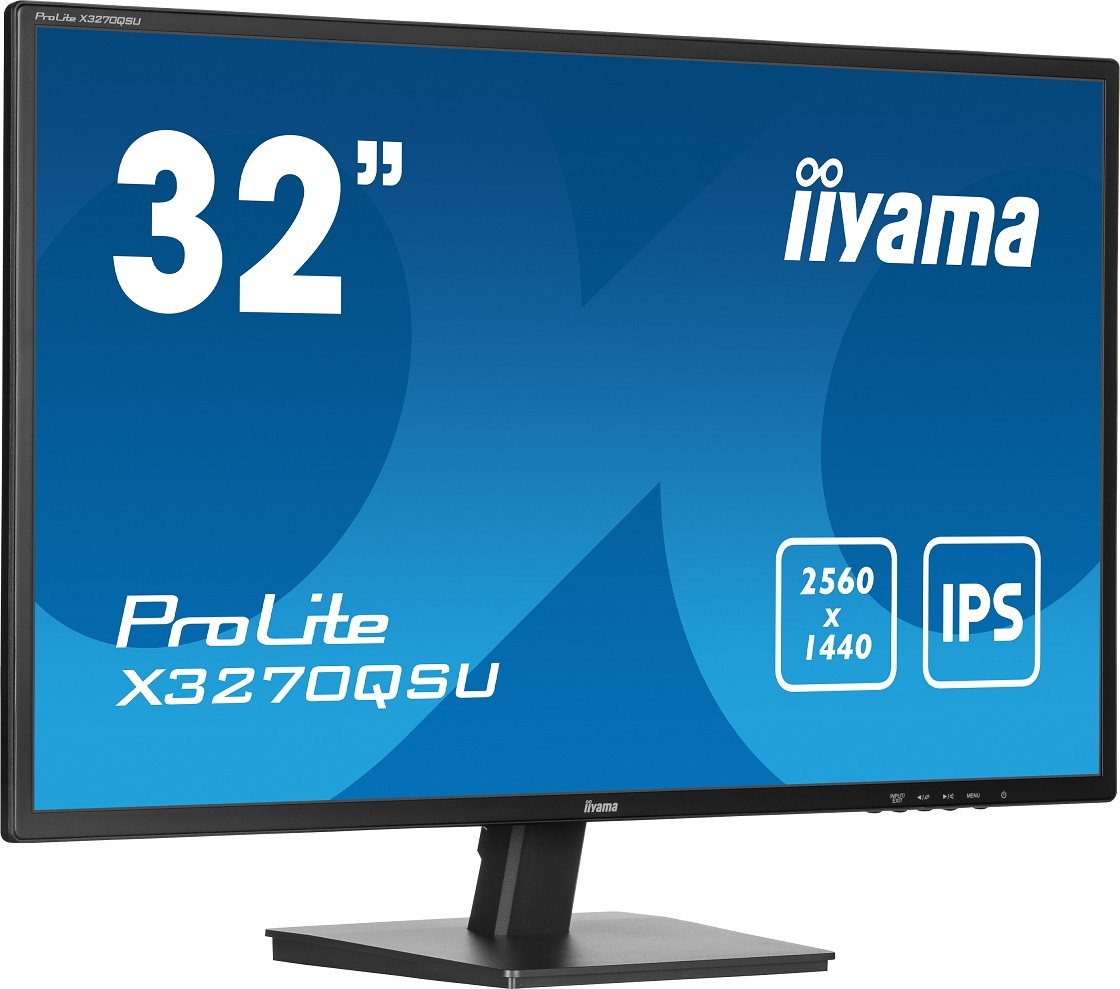 iiyama ProLite/X3270QSU-B1/31,5"/IPS/QHD/100Hz/3ms/Black/3R