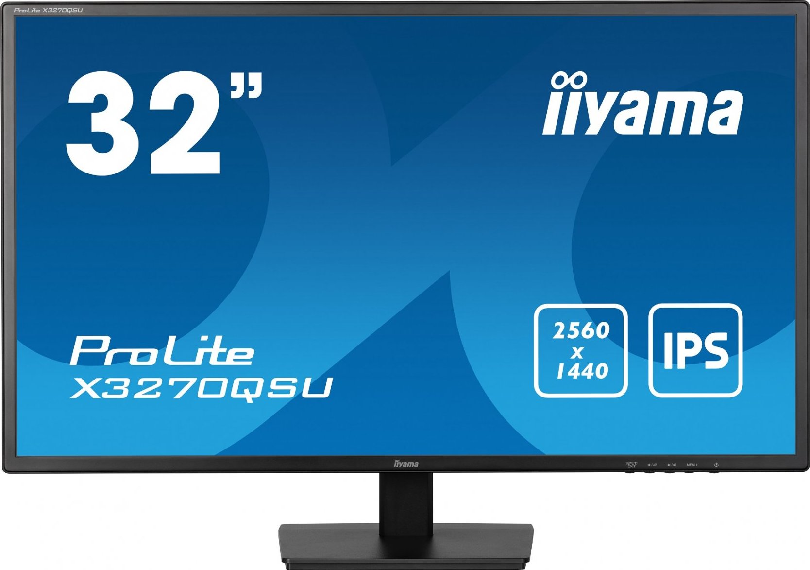 iiyama ProLite/X3270QSU-B1/31,5"/IPS/QHD/100Hz/3ms/Black/3R