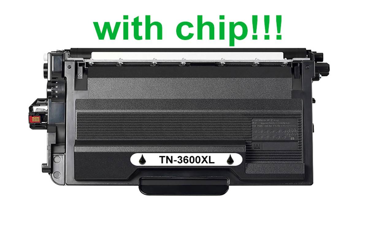 EkoToner Kompatibilný toner pre Brother TN-3600XXL Black 11000 strán s čipom