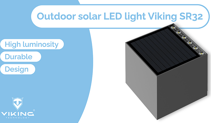 Viking venkovní solární LED světlo SR32