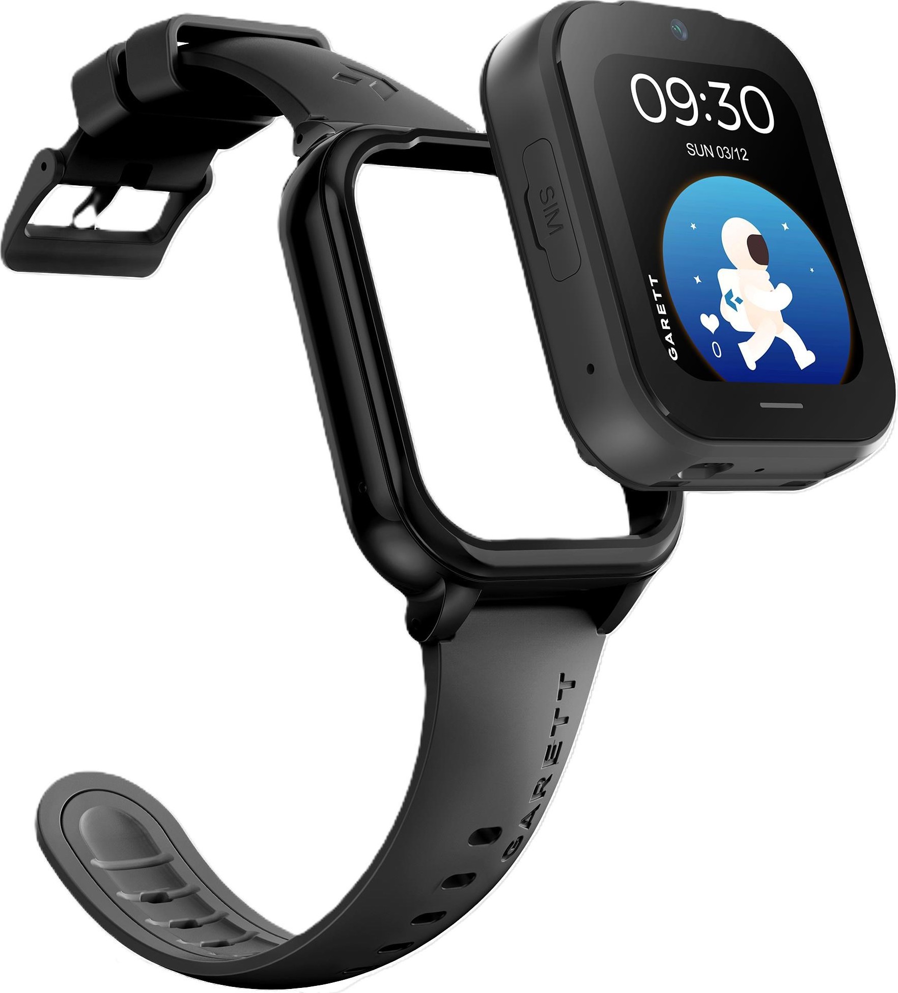 Garett Smartwatch Kids Essa GO 4G Black černá