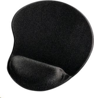 Hama Ergonomická gélová podložka pod myš Hama, čierna