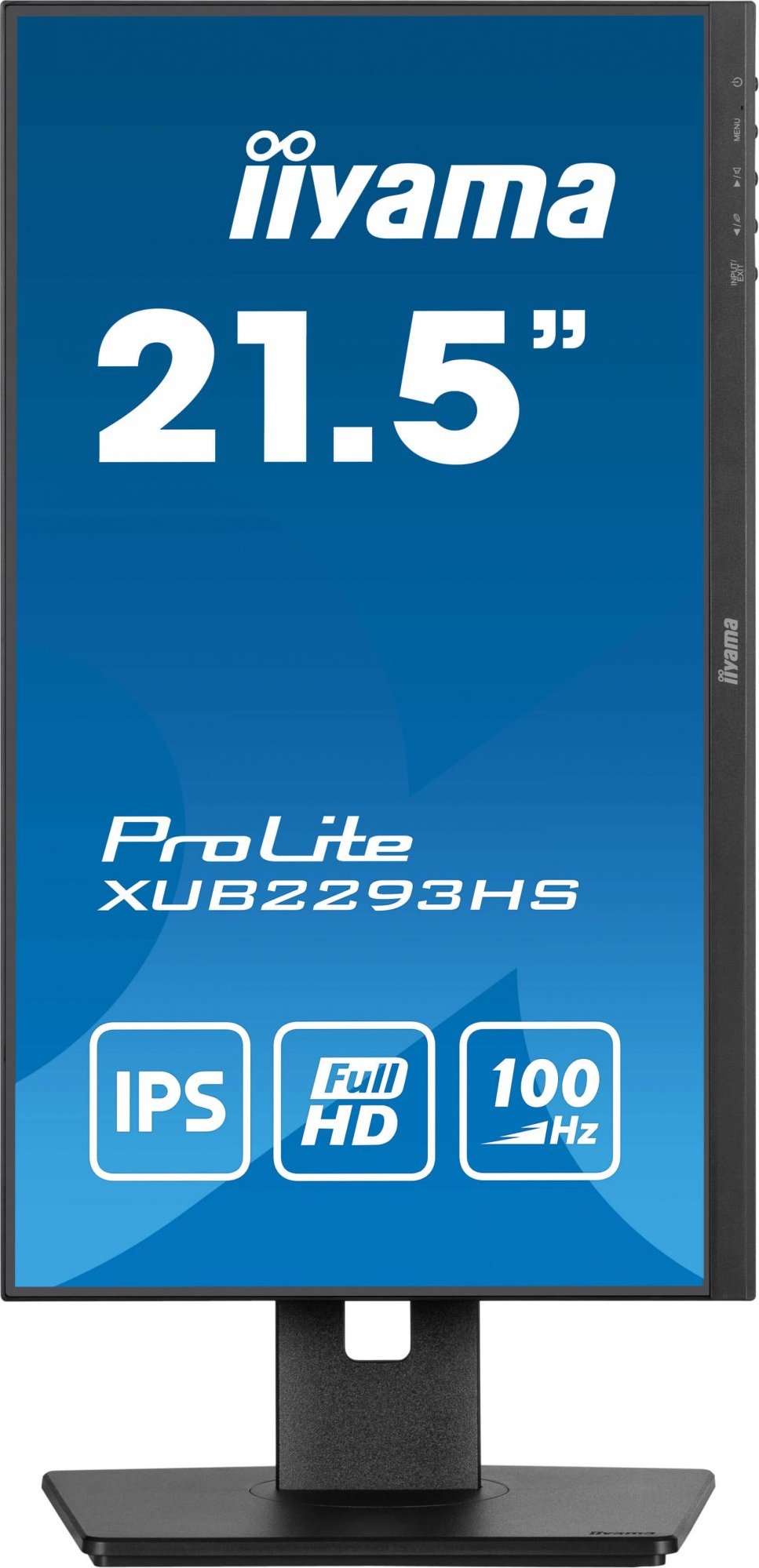 iiyama ProLite/XUB2293HS-B6/21,5"/IPS/FHD/100Hz/1ms/Black/3R