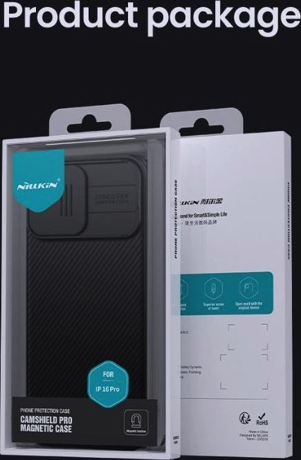Nillkin CamShield PRO Zadní Kryt pro Apple iPhone 16 Pro Max Dark Green