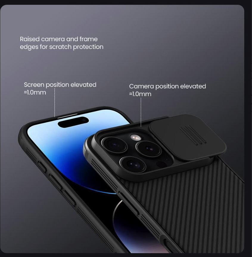 Nillkin CamShield PRO Zadní Kryt pro Apple iPhone 16 Pro Max Dark Green