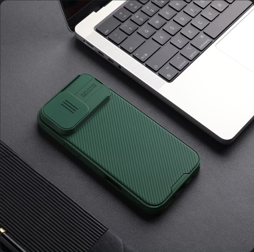 Nillkin CamShield PRO Zadní Kryt pro Apple iPhone 16 Pro Max Dark Green