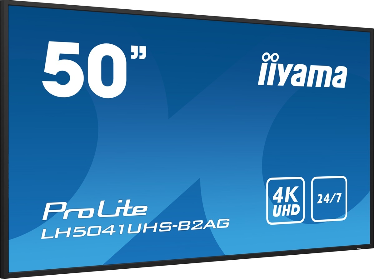 50" iiyama LH5041UHS-B2AG:VA,4K UHD,3xHDMI