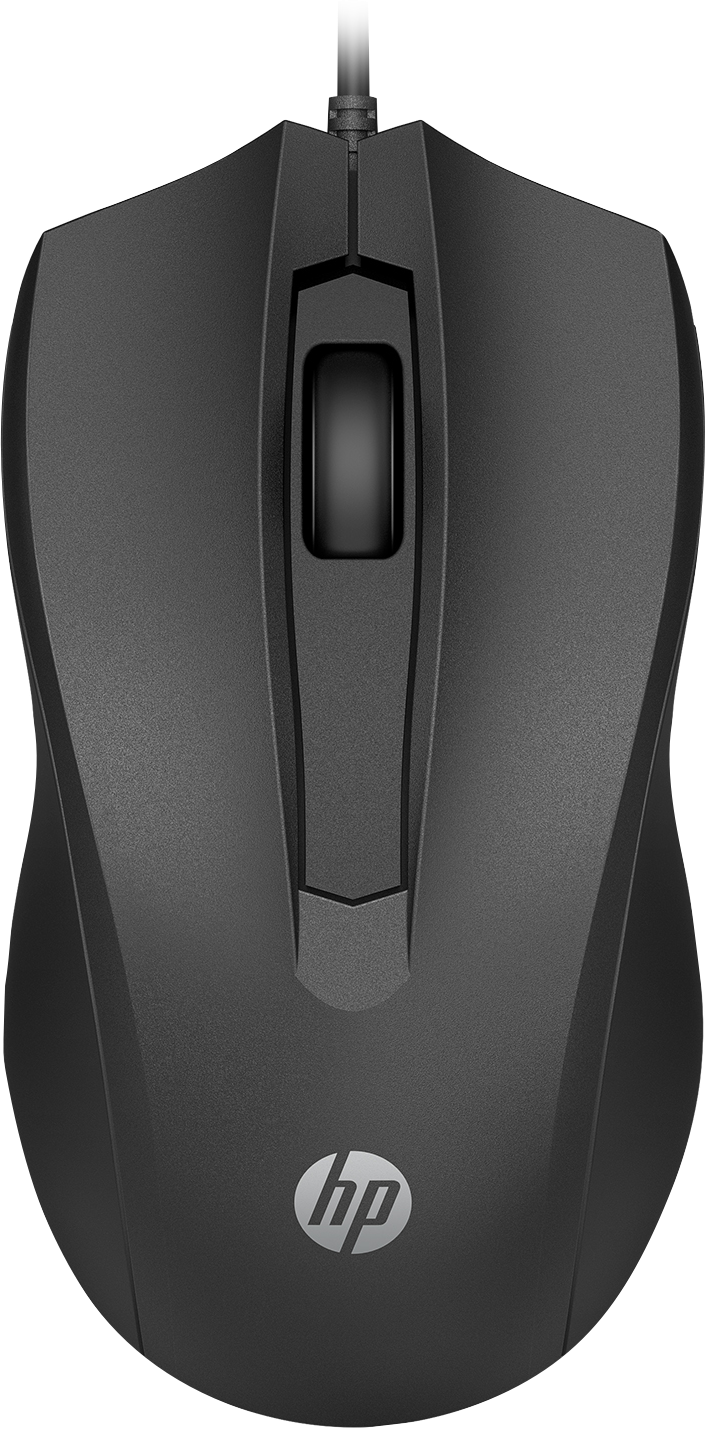 HP Inc. HP myš - 105 Black Wired Mouse EURO
