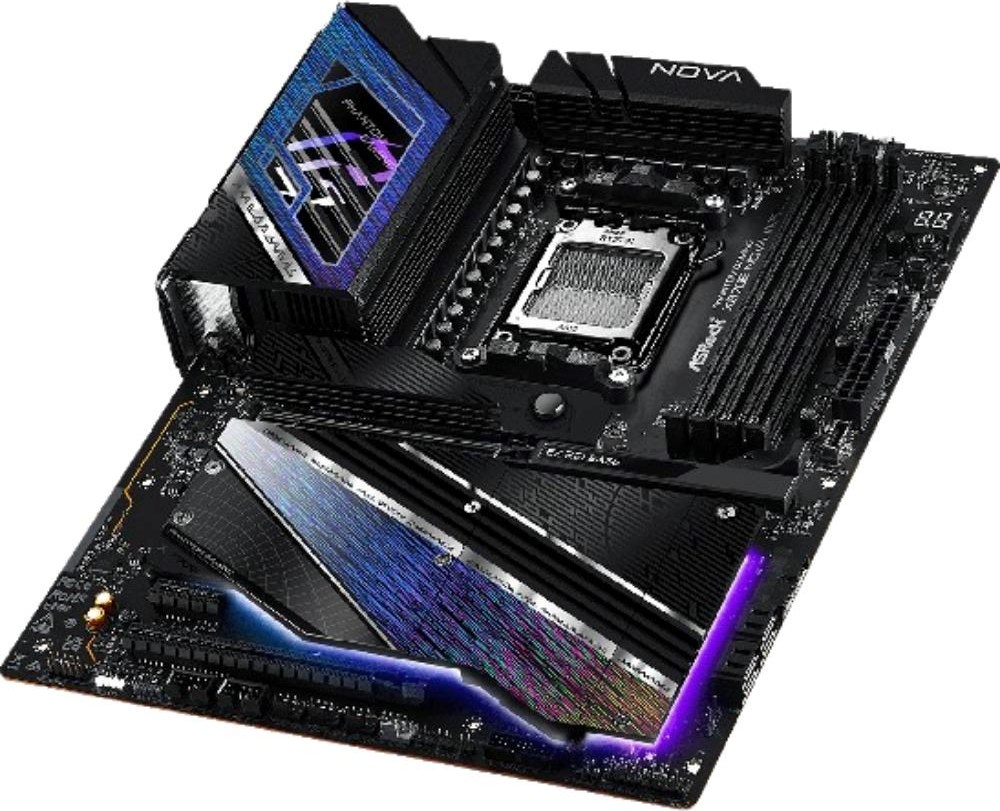 ASRock MB Sc AM5 X870E NOVA WIFI, AMD X870, 4xDDR5, 1xHDMI, 2xUSB4, WI-FI