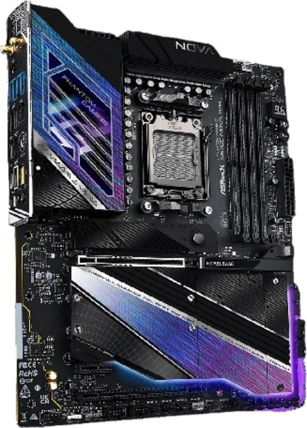 ASRock MB Sc AM5 X870E NOVA WIFI, AMD X870, 4xDDR5, 1xHDMI, 2xUSB4, WI-FI