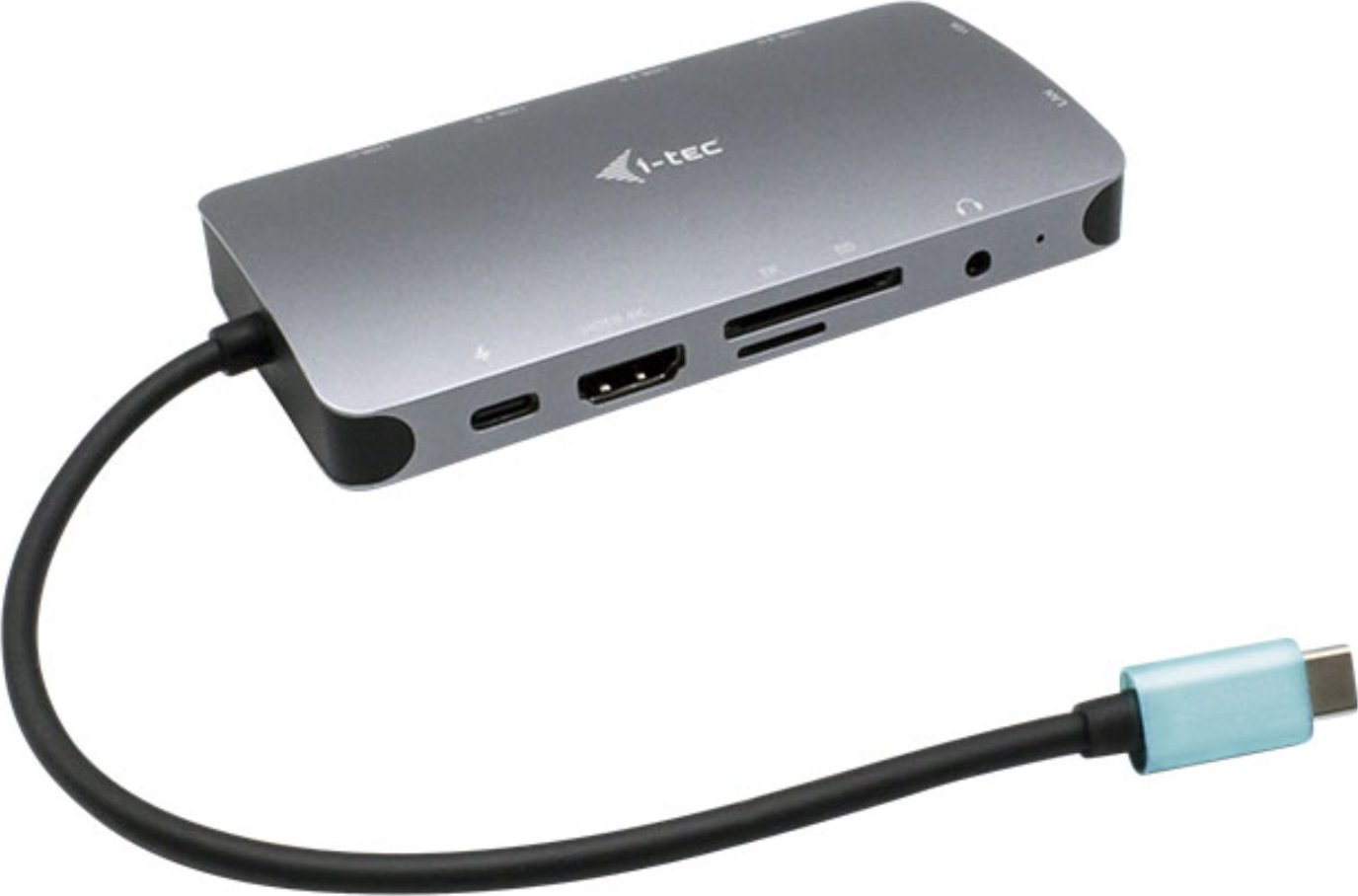 i-tec USB-C Metal Nano Dock HDMI/VGA with LAN + Power Delivery 100W + Charger 100W (bundle)