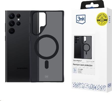 3mk ochranný kryt Smoke MagCase pro Samsung Galaxy S22 Ultra 5G