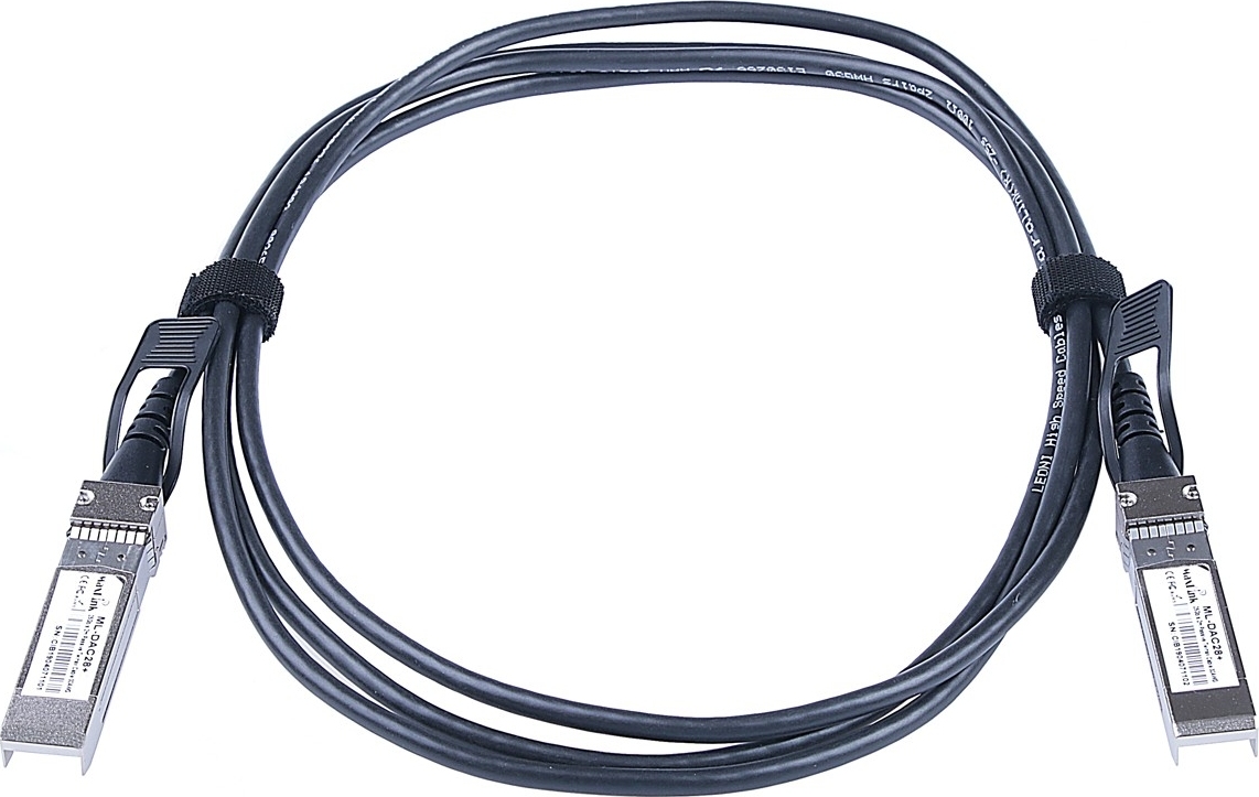 MaxLink 25G SFP28 DAC kabel, pasivní, DDM, 2m