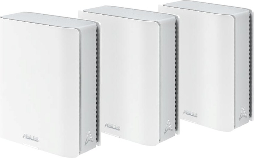 ASUS ZenWifi BT10 3-pack, WiFi7 Extendable Router, AiMesh, 2x WAN/LAN, 1x LAN, 1x 3.0