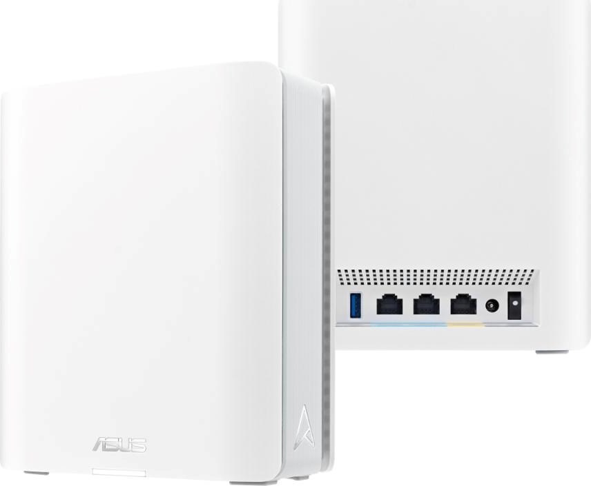 ASUS ZenWifi BT10 3-pack, WiFi7 Extendable Router, AiMesh, 2x WAN/LAN, 1x LAN, 1x 3.0