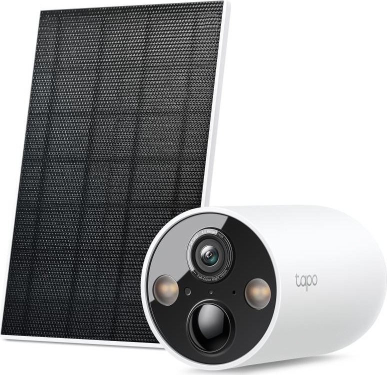 TP-Link Tapo C425 KIT kamera C425 + solární panel A201 (4MP, 2K QHD, 1440p, IR 15m, WiFi, micro SD card, IP66)