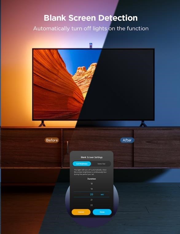 Govee TV Backlight 3 Lite TV 40-50" SMART LED podsvícení RGBIC