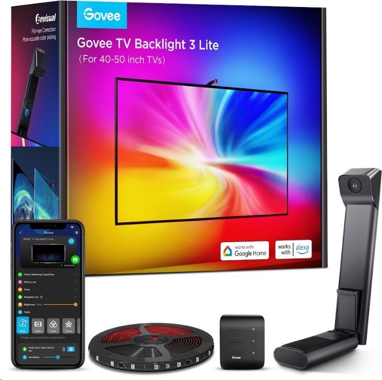Govee TV Backlight 3 Lite TV 40-50" SMART LED podsvícení RGBIC