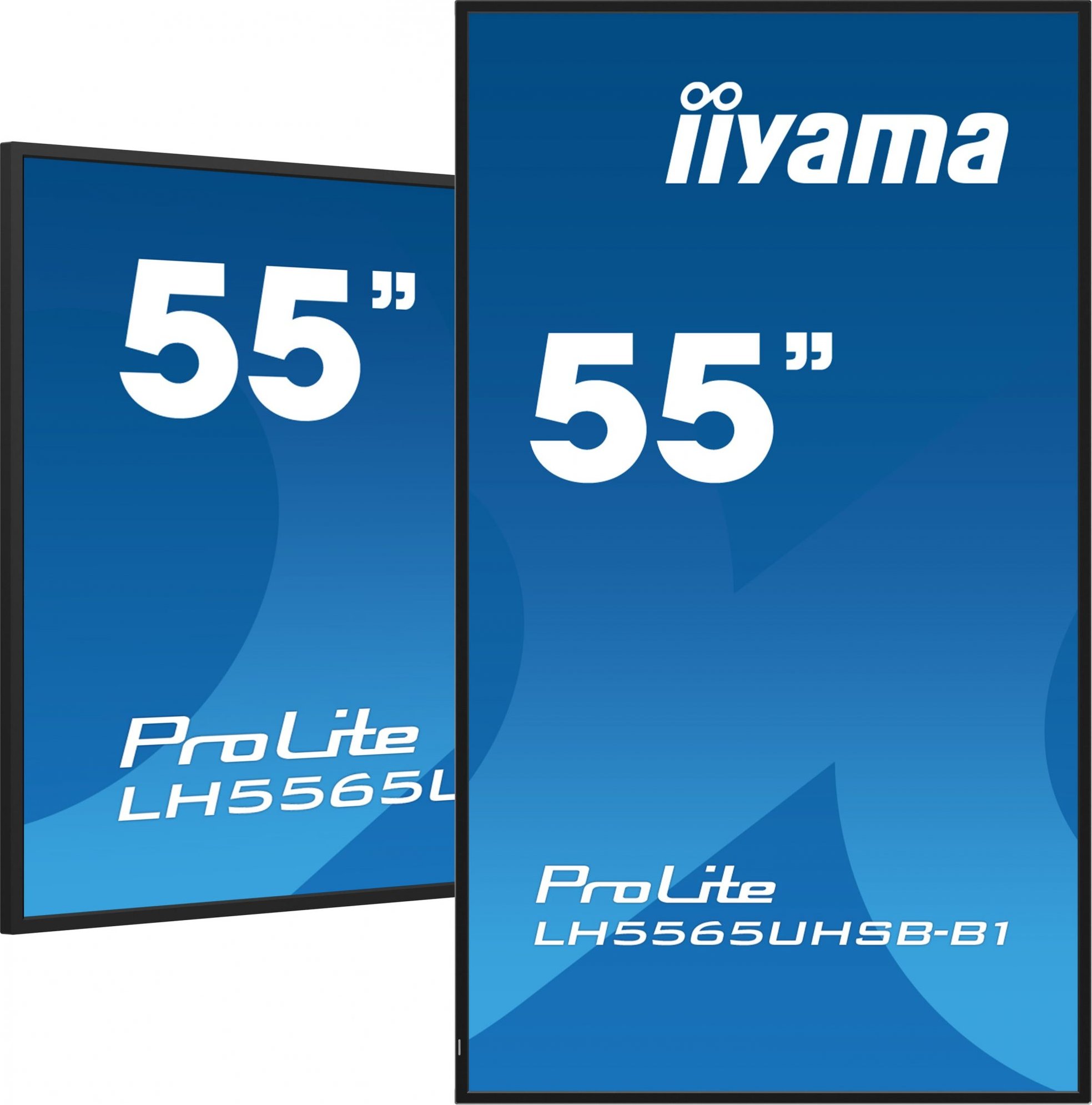 55" iiyama LH5565UHSB-B1: IPS,4K UHD,Android,24/7
