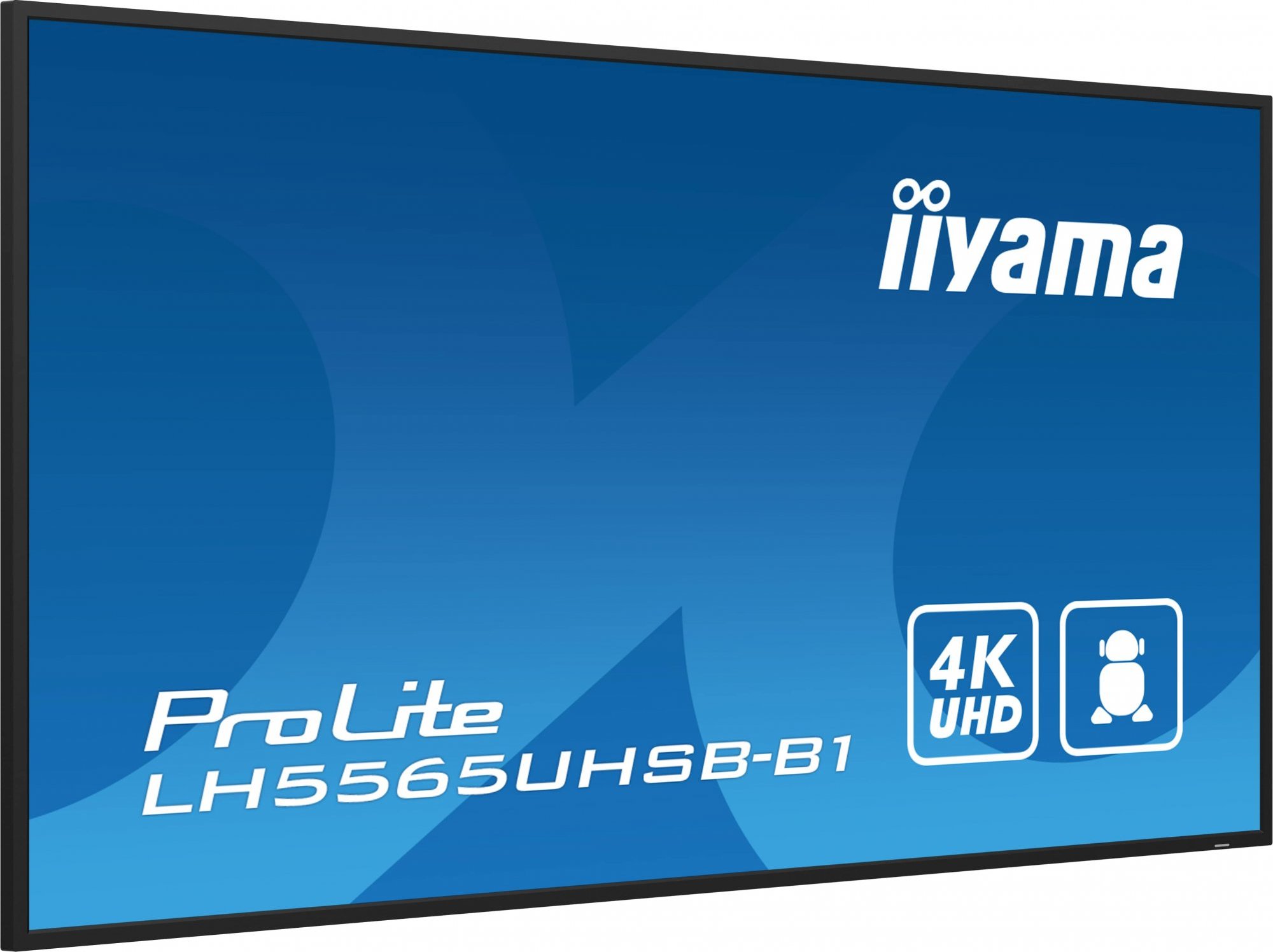 55" iiyama LH5565UHSB-B1: IPS,4K UHD,Android,24/7