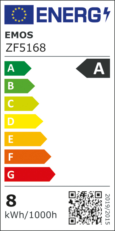 EMOS LED FLM A60 7,2W(100W) 1521lm E27 NW A CLASS