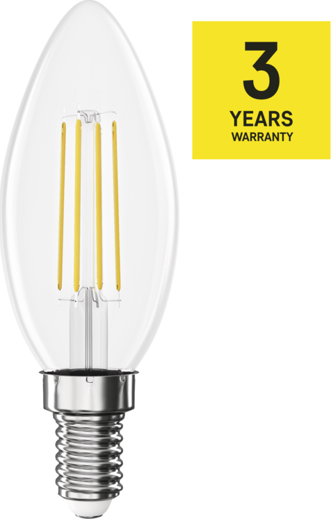 EMOS LED FLM CANDLE 1,8W(25W) 250lm E14 WW