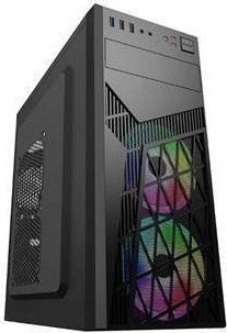 EUROCASE skříň ML N6-560B, Midi Tower, 1xUSB-C, 2xUSB 3.0, 2x audio, bez zdroje