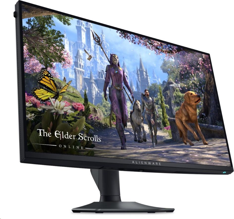 DELL LCD GAME-AW2725QF - 27"/IPS/LED/3840x2160/16:9/180Hz/1ms/1000:1/400 cd/m2/HDMI/DP/VESA/3YNBD (210-BNHT)