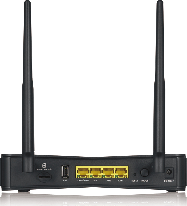 Zyxel LTE3301-PLUS, LTE Indoor Router , NebulaFlex, with 1 year Pro Pack, CAT6, 4x Gbe LAN, AC1200 WiFi