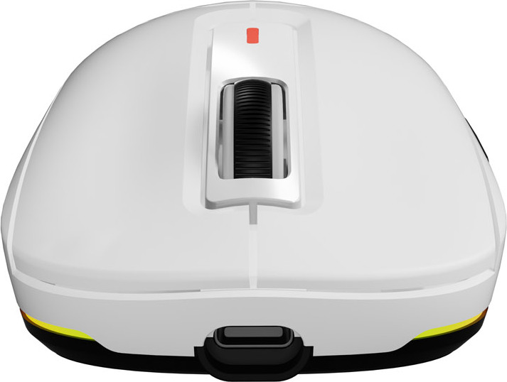 Genesis herní myš ZIRCON 660/Herní/Optická/12 000 DPI/Drátové/Bezdrátové/Bílá