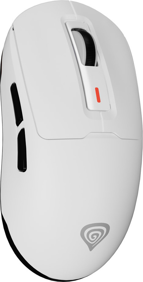 Genesis herní myš ZIRCON 660/Herní/Optická/12 000 DPI/Drátové/Bezdrátové/Bílá