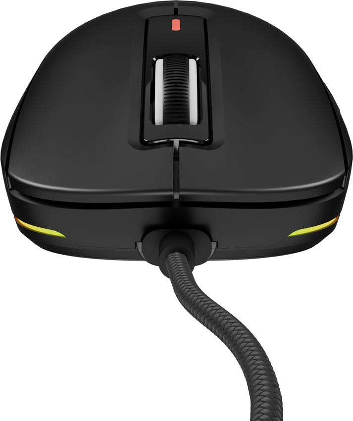 Genesis herní myš KRYPTON 660/Herní/Optická/12 000 DPI/Drátové USB-A/Černá