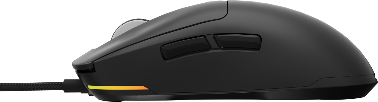 Genesis herní myš KRYPTON 660/Herní/Optická/12 000 DPI/Drátové USB-A/Černá