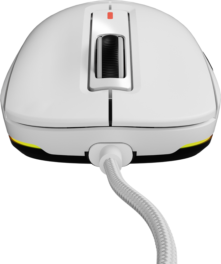 Genesis herní myš KRYPTON 660/Herní/Optická/12 000 DPI/Drátové USB-A/Bílá