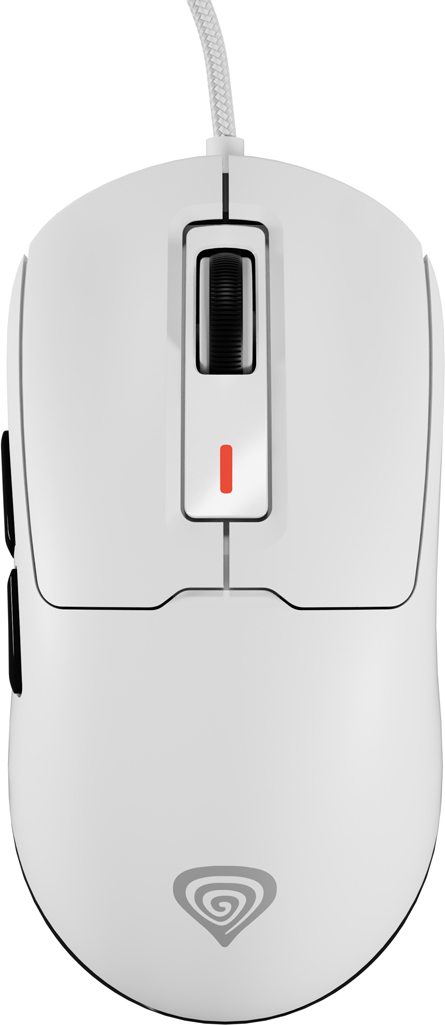 Genesis herní myš KRYPTON 660/Herní/Optická/12 000 DPI/Drátové USB-A/Bílá