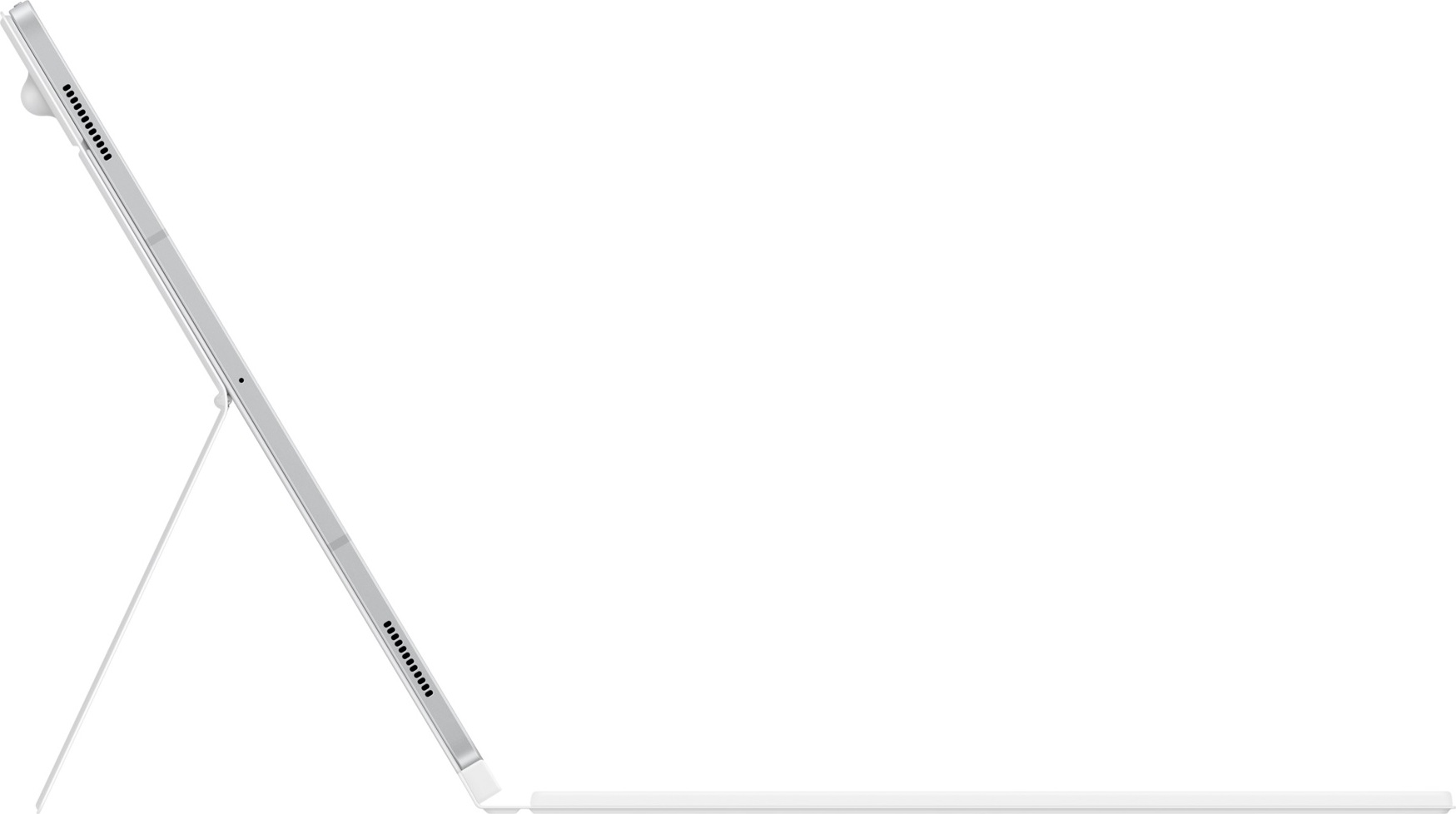 Samsung pouzdro s klávesnicí EF-DX925UWE pro Galaxy Tab S9 Ultra/S10 Ultra, bílá