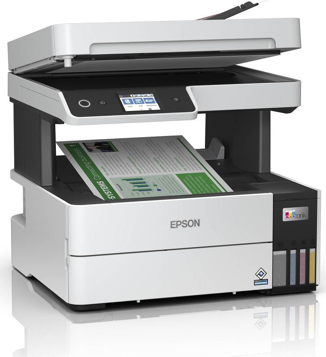 Atramentová tlačiareň EPSON EcoTank L6460, 3v1, A4, 1200x4800dpi, 37 str./min, USB, duplex, 3 roky záruka po registrácii.