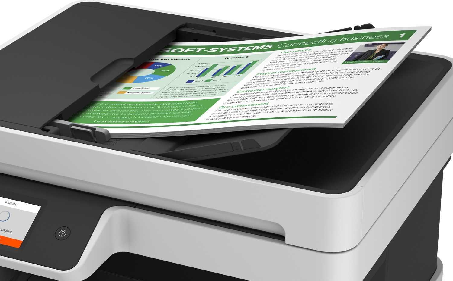Atramentová tlačiareň EPSON EcoTank L6460, 3v1, A4, 1200x4800dpi, 37 str./min, USB, duplex, 3 roky záruka po registrácii.