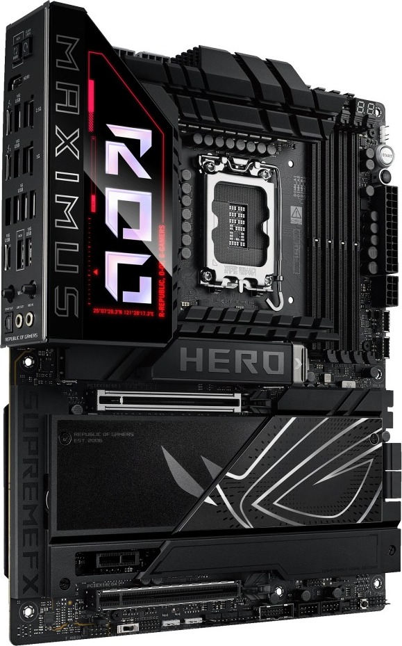 ASUS MB Sc LGA1851 ROG MAXIMUS Z890 HERO, Intel Z890, 4xDDR5, 1xHDMI, 2xThunderbolt, WI-FI, ATX